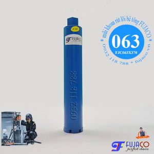 mũi khoan rút lõi bê tông phi 63