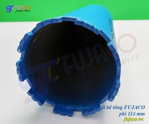 Mũi khoan 114 là một trong những mũi khoan khoét lỗ sử dùng nhiều nhất