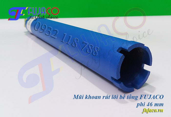 Me mũi khoan rút lõi khoét lỗ xuyên tường gạch 46x370mm Me mũi khoan rút lõi khoét lỗ xuyên tường gạch 46x370mm