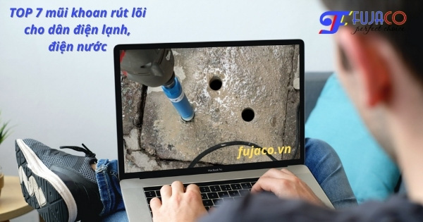 Mũi khoan khoét lỗ tường gạch bê tông đường kính phi 51 được dùng ngày càng phổ biến