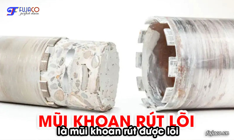 Mũi khoan bê tông rút lõi là gì Mũi khoan rút lõi là gì