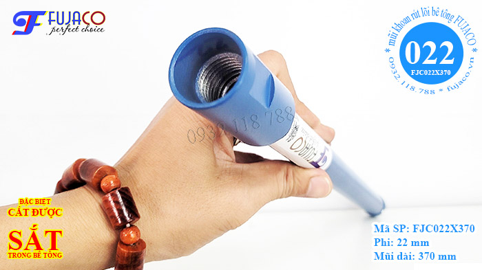 mũi khoét tường phi 22 sắc bén