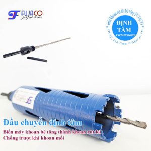 Đầu chuyển định tâm mũi khoan rút lõi cho khoan bê tông