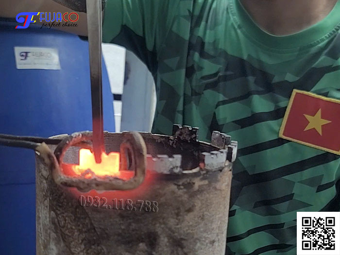 máy hàn cao tần 40A Fujaco sửa mũi khoan rút lõi như thế nào