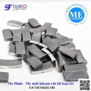 thông số me mũi khoan rút lõi bê tông tốt
